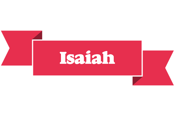 Isaiah sale logo