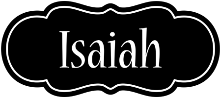 Isaiah welcome logo