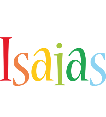 Isaias birthday logo