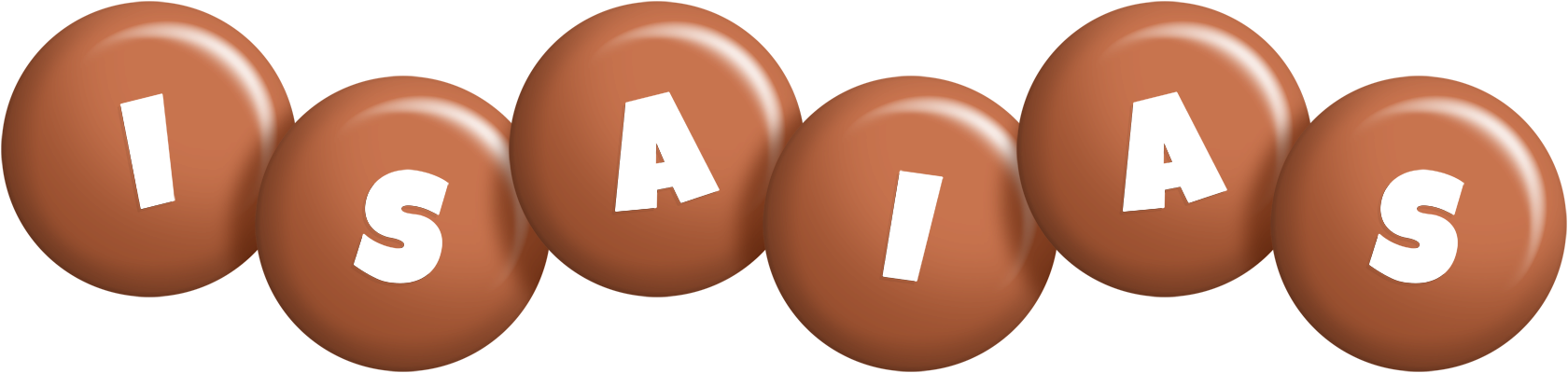 Isaias candy-brown logo