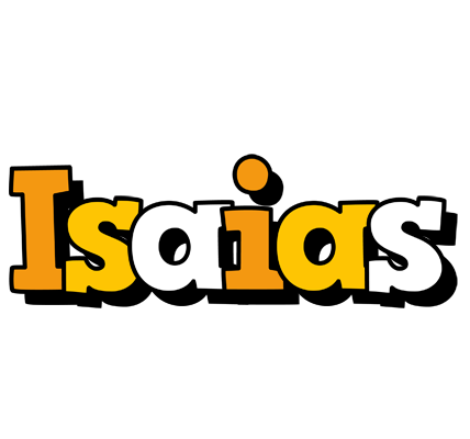 Isaias cartoon logo
