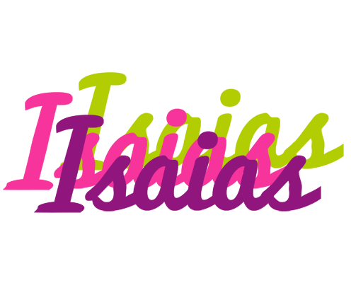 Isaias flowers logo