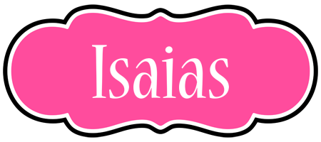 Isaias invitation logo