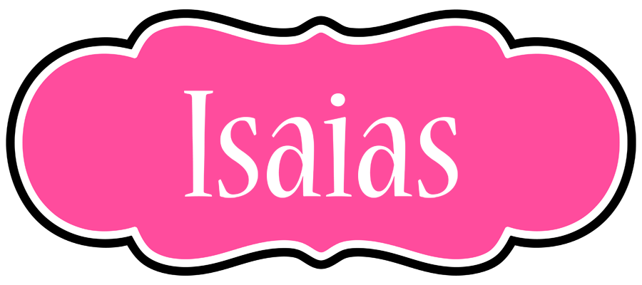 Isaias invitation logo