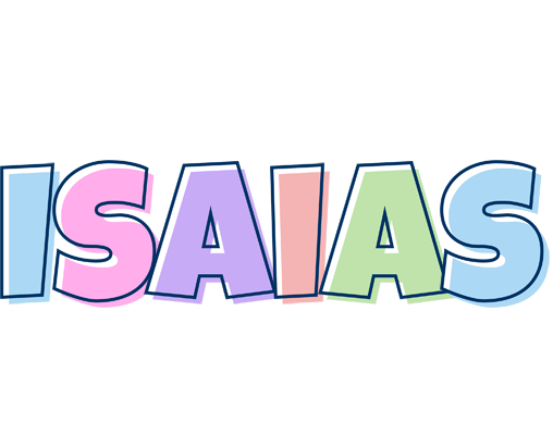 Isaias pastel logo