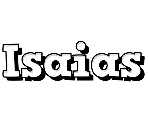 Isaias snowing logo