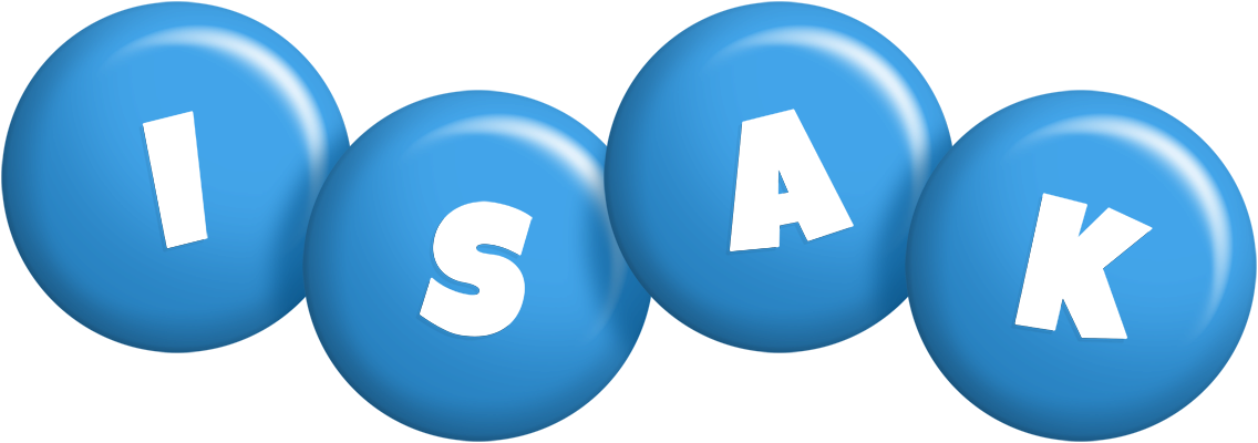 Isak candy-blue logo