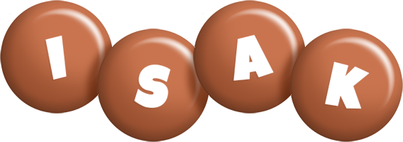 Isak candy-brown logo