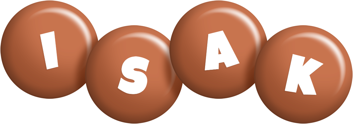 Isak candy-brown logo