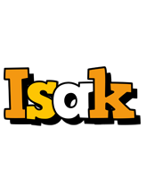 Isak cartoon logo