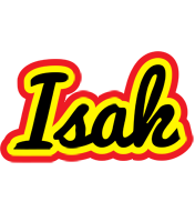 Isak flaming logo