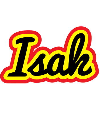 Isak flaming logo