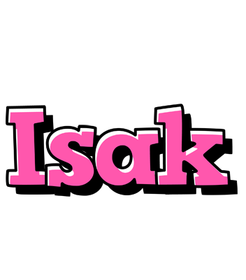 Isak girlish logo