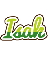 Isak golfing logo