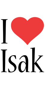 Isak i-love logo