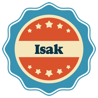 Isak labels logo