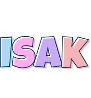 Isak Logo | Name Logo Generator - Candy, Pastel, Lager ...