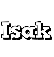 Isak snowing logo