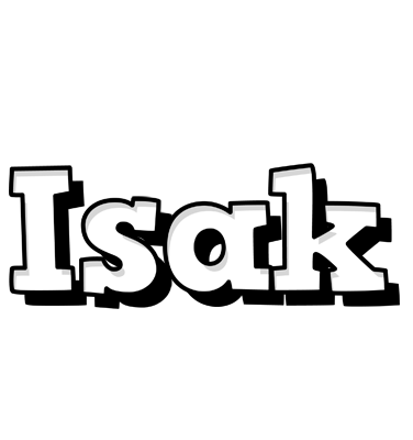 Isak snowing logo