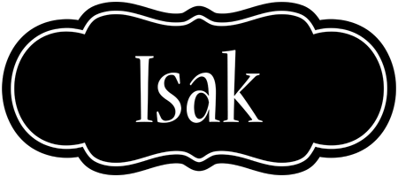 Isak welcome logo