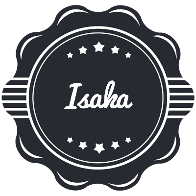 Isaka badge logo