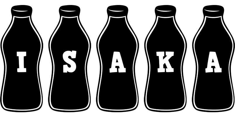 Isaka bottle logo