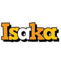 Isaka cartoon logo