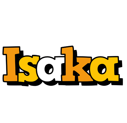 Isaka cartoon logo
