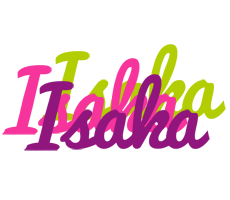 Isaka flowers logo