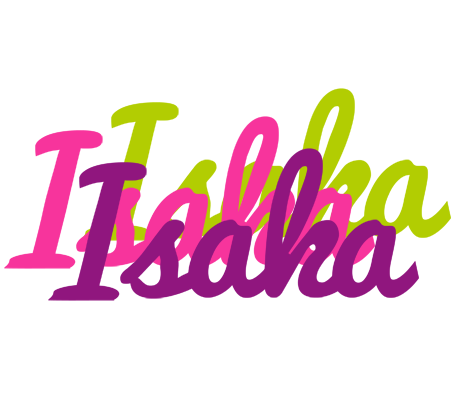 Isaka flowers logo