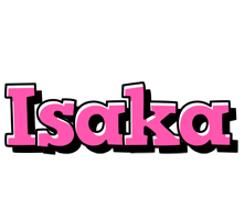 Isaka girlish logo