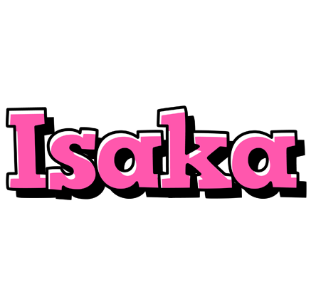 Isaka girlish logo