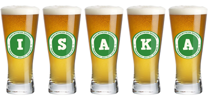 Isaka lager logo