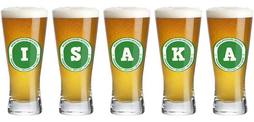 Isaka lager logo