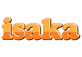 Isaka orange logo