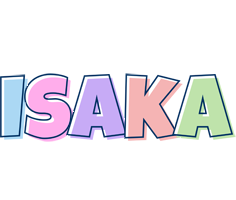 Isaka pastel logo