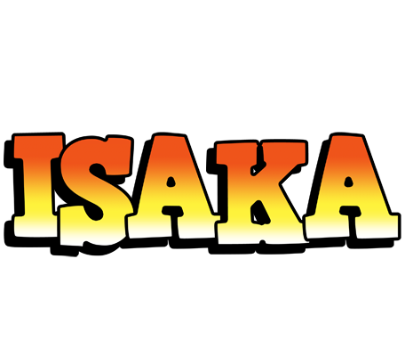 Isaka sunset logo