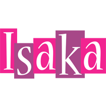 Isaka whine logo