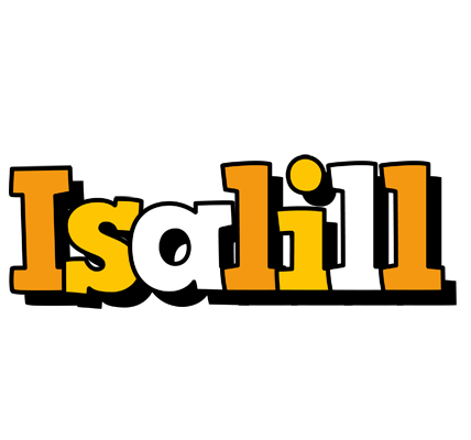 Isalill cartoon logo