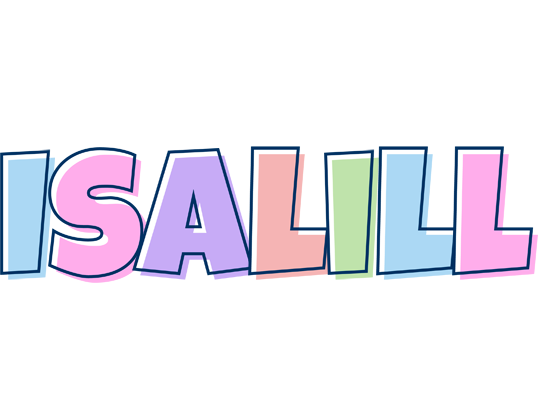 Isalill pastel logo