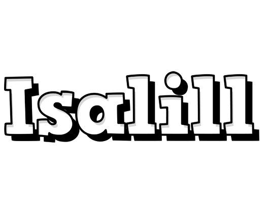 Isalill snowing logo