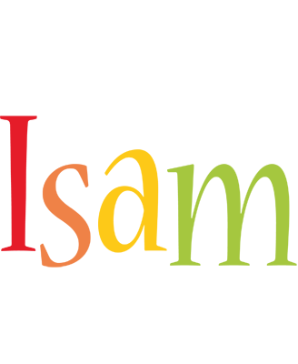 Isam birthday logo