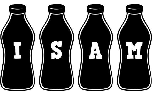 Isam bottle logo