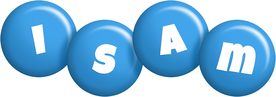 Isam candy-blue logo