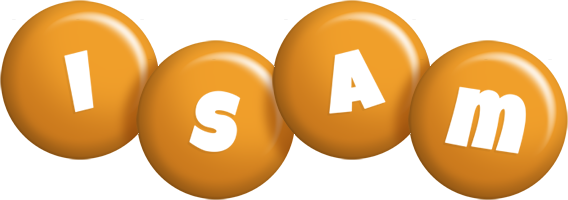 Isam candy-orange logo