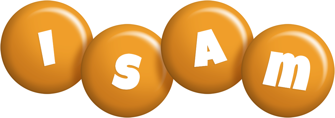 Isam candy-orange logo