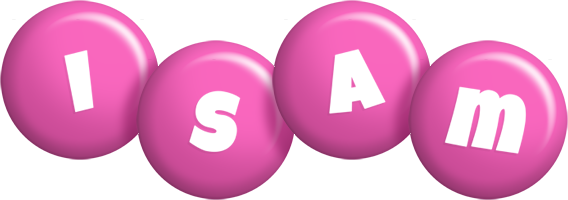 Isam candy-pink logo