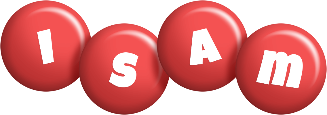 Isam candy-red logo