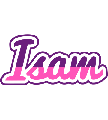 Isam cheerful logo