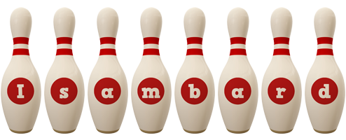 Isambard bowling-pin logo